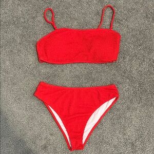 Red Bikini Set
